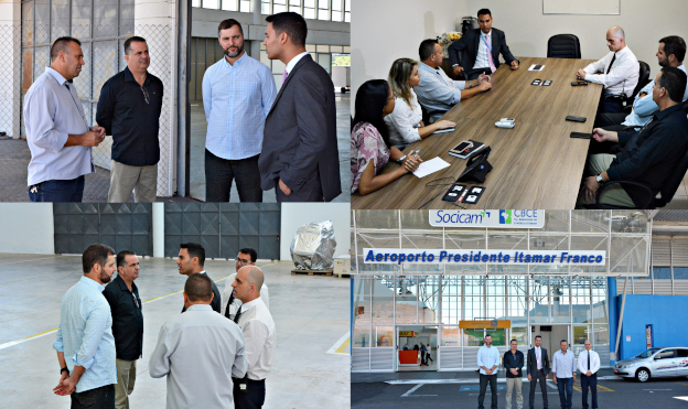 Vereadores visitam Aeroporto Regional da Zona da Mata (28/03/2019 00:00:00)