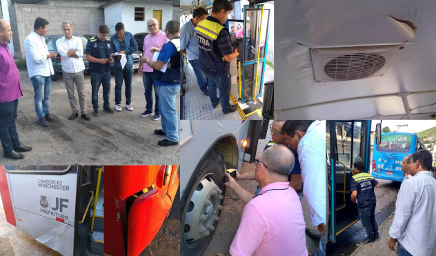 CPI dos ônibus vai a campo para apurar problemas nos veículos que circulam em Juiz de Fora (11/04/2019 00:00:00)