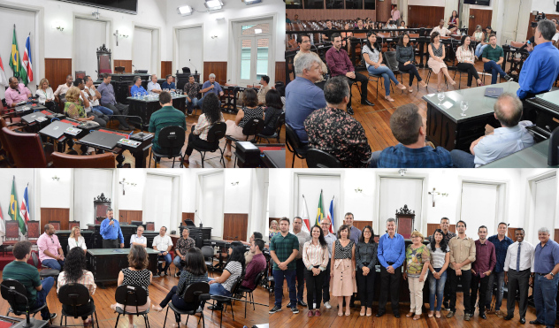 Novos servidores tomam posse (22/04/2019 00:00:00)