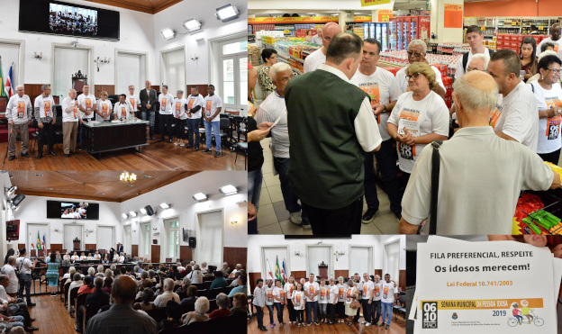 Culto ecumênico e blitz dão início à Semana do Idoso (06/05/2019 00:00:00)