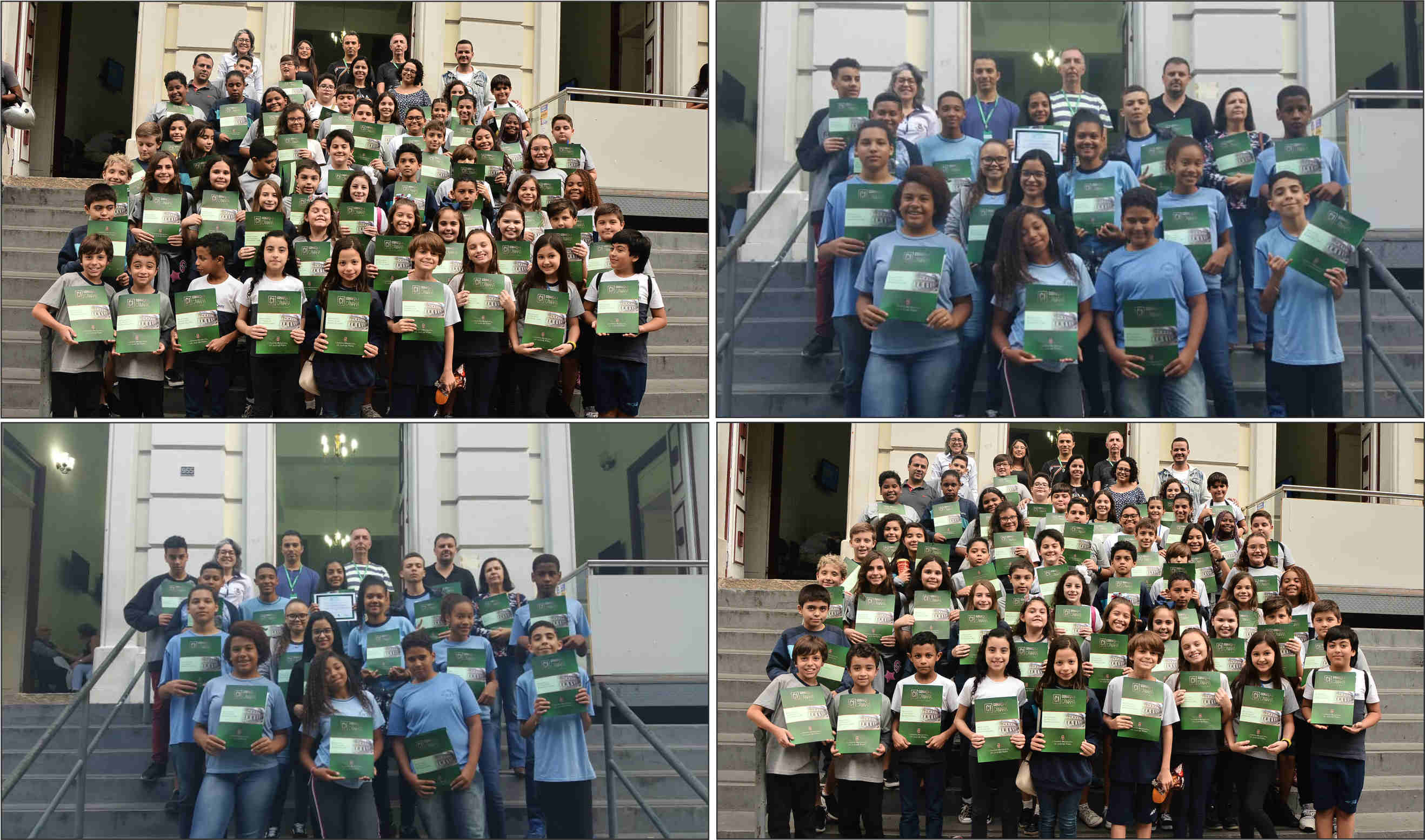 Conheça a Câmara recebe visita de setenta estudantes no mês de junho (27/06/2019 00:00:00)