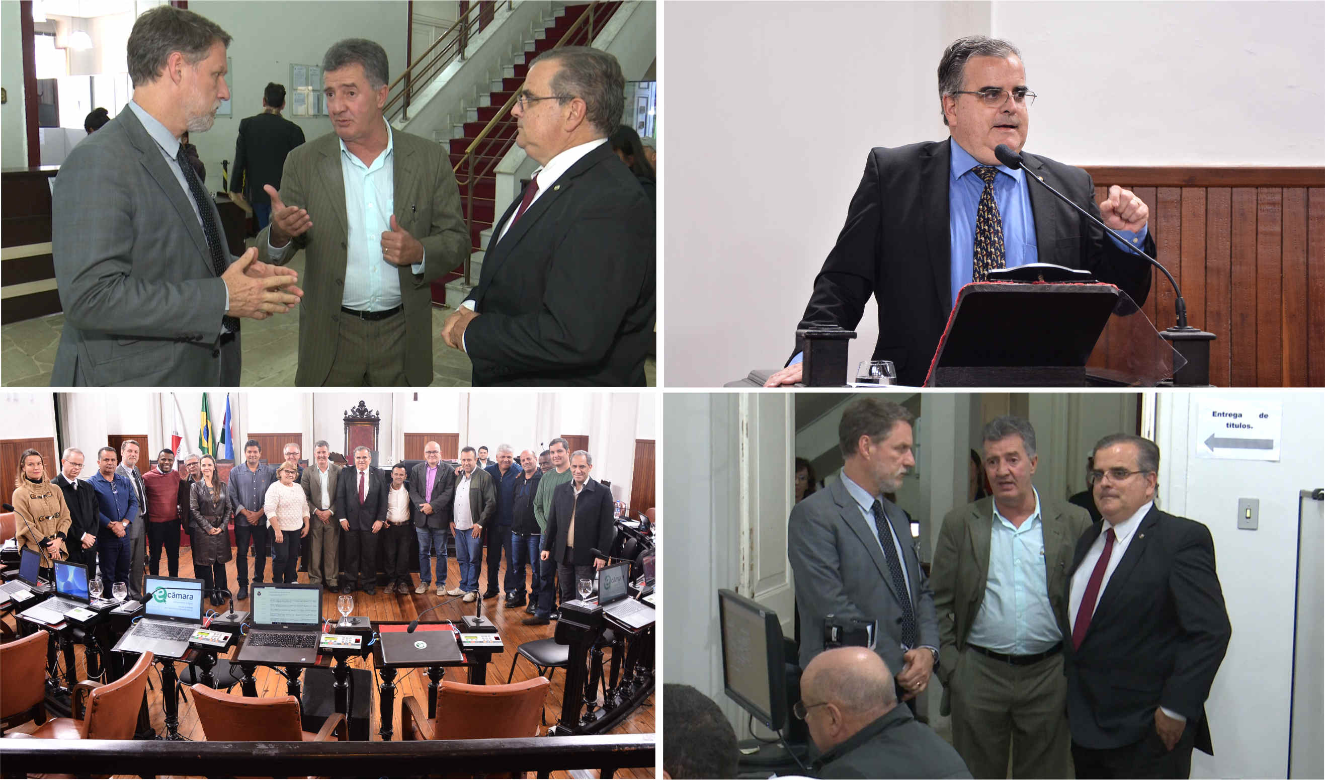 Presidente do TRE-MG visita Câmara para ministrar palestra e conhecer instalações da biometria (11/07/2019 00:00:00)