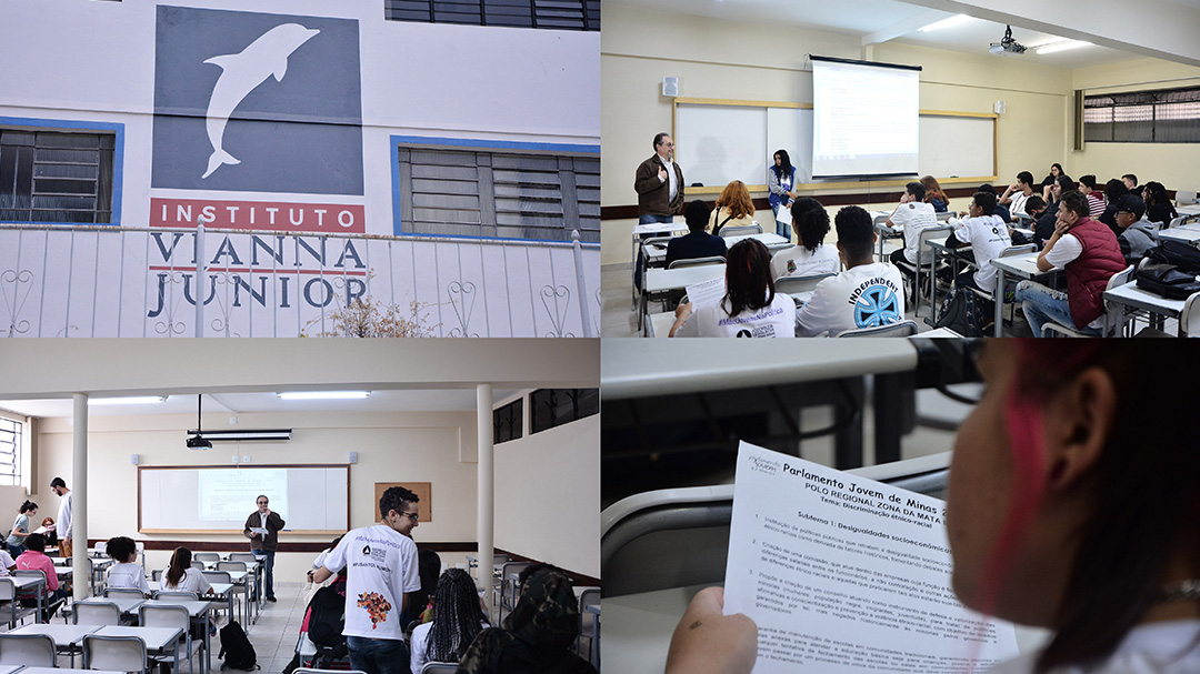 Participantes do Parlamento Jovem se preparam para a Plenária Regional (07/08/2019 00:00:00)