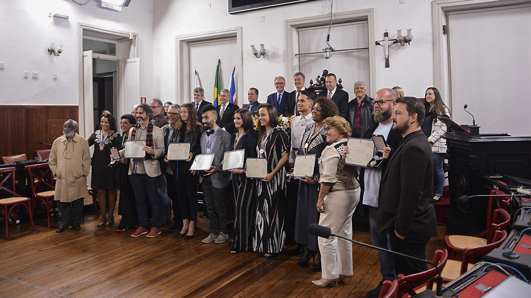 Personalidades da cultura são homenageadas com Medalha Geraldo Pereira (23/08/2019 00:00:00)