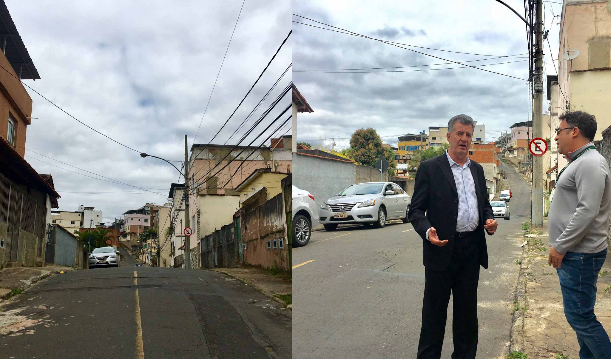 Fiscaliza JF verifica necessidade de transformar a rua Professor Aquino  em via de mão única (26/08/2019 00:00:00)