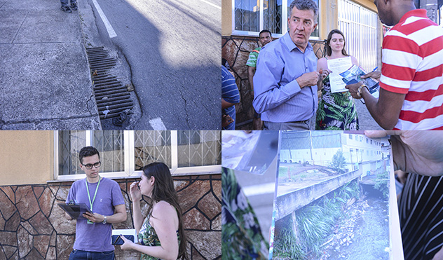 Preocupados com risco de inundação, moradores do bairro Bairu acionam o Fiscaliza JF (17/12/2019 00:00:00)