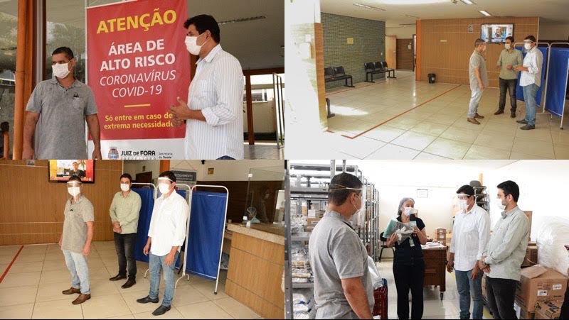 Comissão de Saúde realiza visita à UPA Norte (30/04/2020 00:00:00)