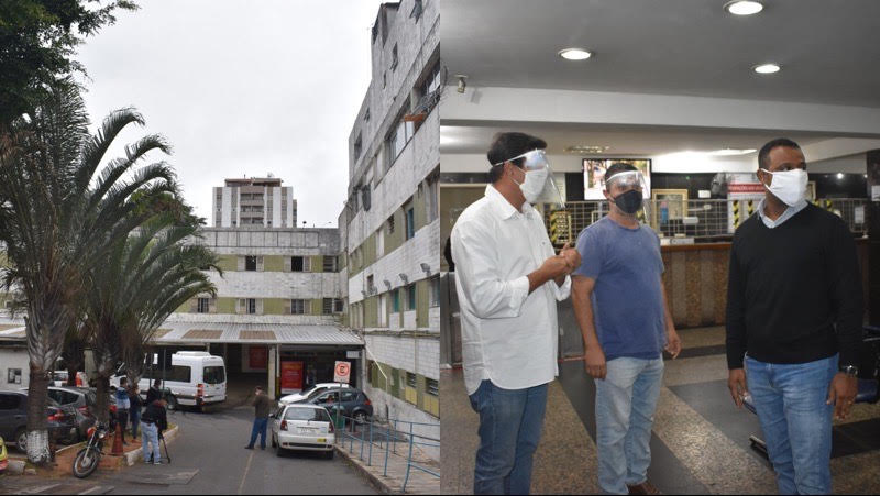 Comissão de saúde realiza visita ao HPS (07/05/2020 00:00:00)