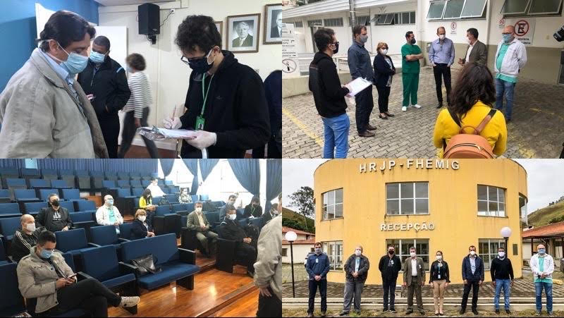 Fiscaliza JF faz três visitas a hospitais para  verificar condições para enfrentamento da COVID-19 (07/05/2020 00:00:00)