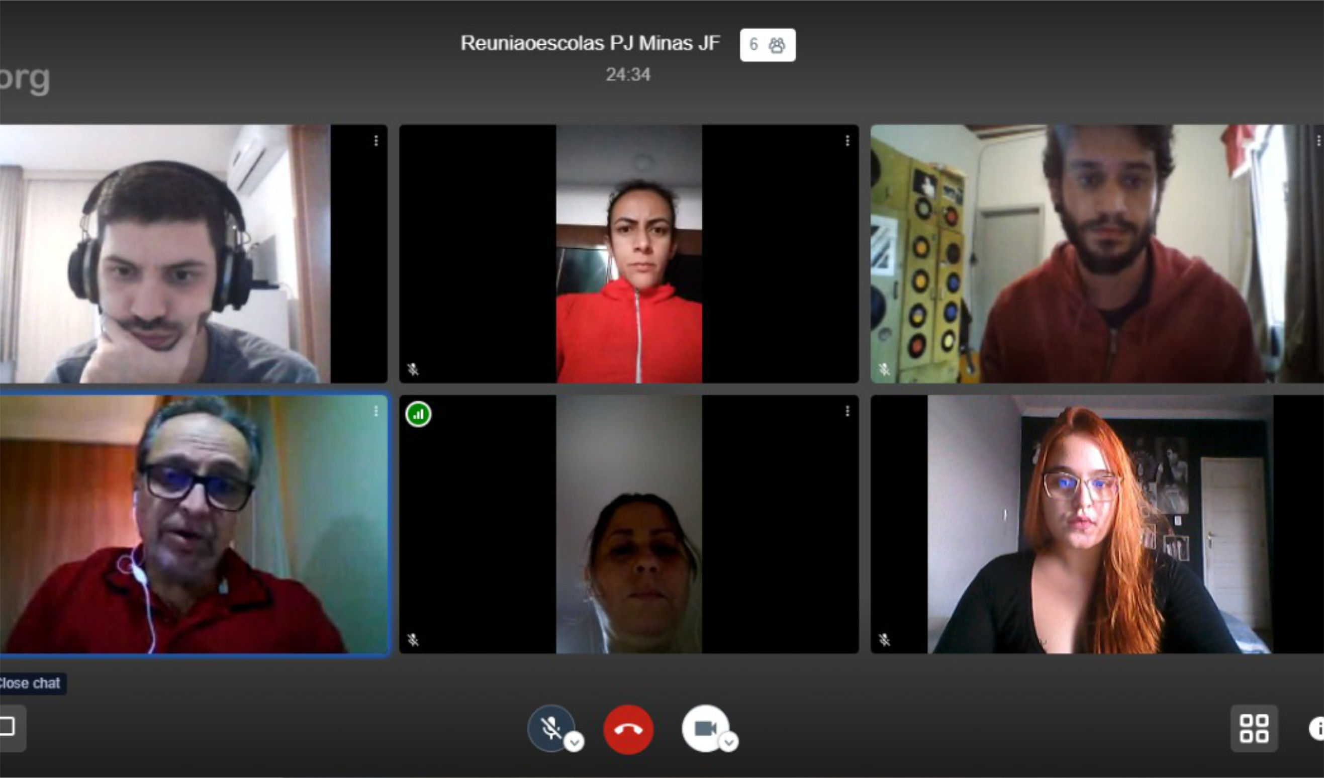 Coordenação municipal do PJ realiza reunião online com os representantes das escolas (29/05/2020 00:00:00)