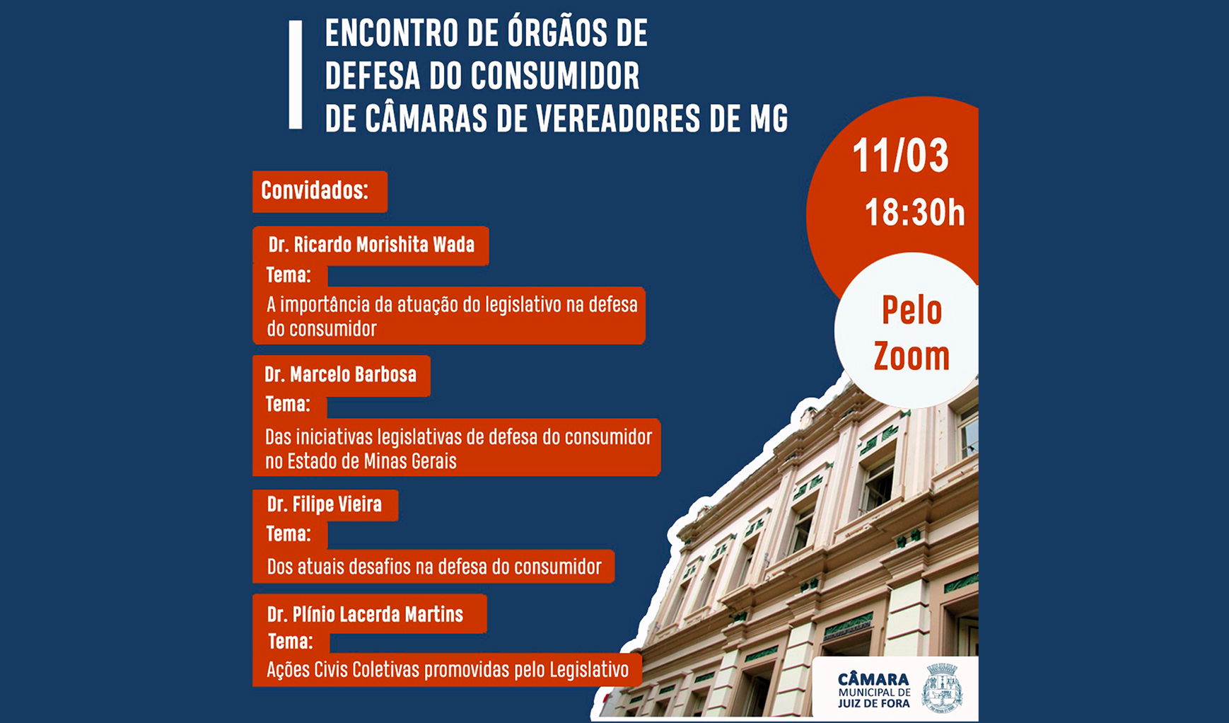 Câmara promoverá 1º Encontro de Órgãos de Defesa do Consumidor de Câmaras Municipais (03/03/2021 00:00:00)