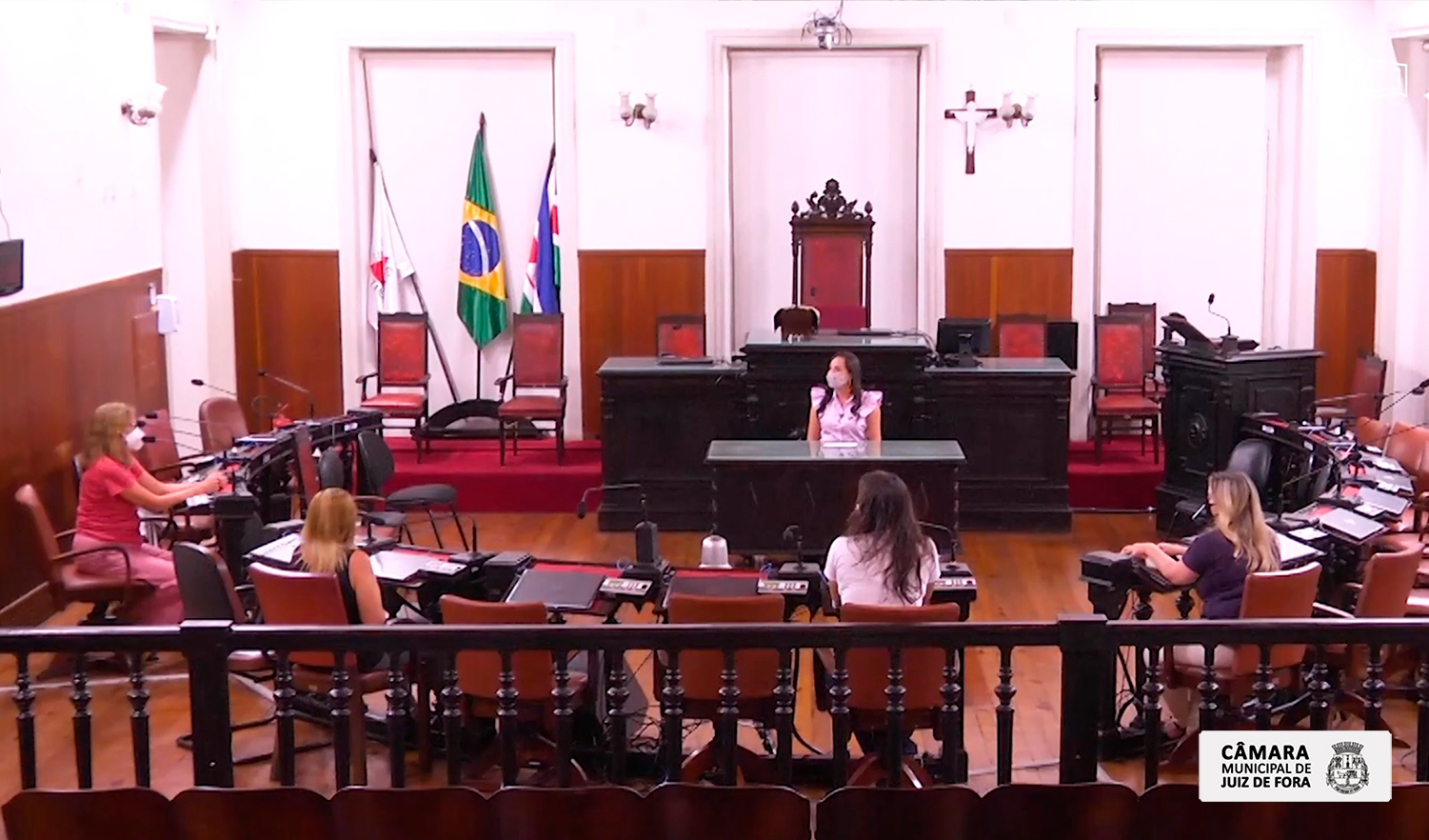 Março Mês da Mulher - Vereadoras debatem papel da mulher na sociedade em programa especial na JFTV Câmara (09/03/2021 00:00:00)