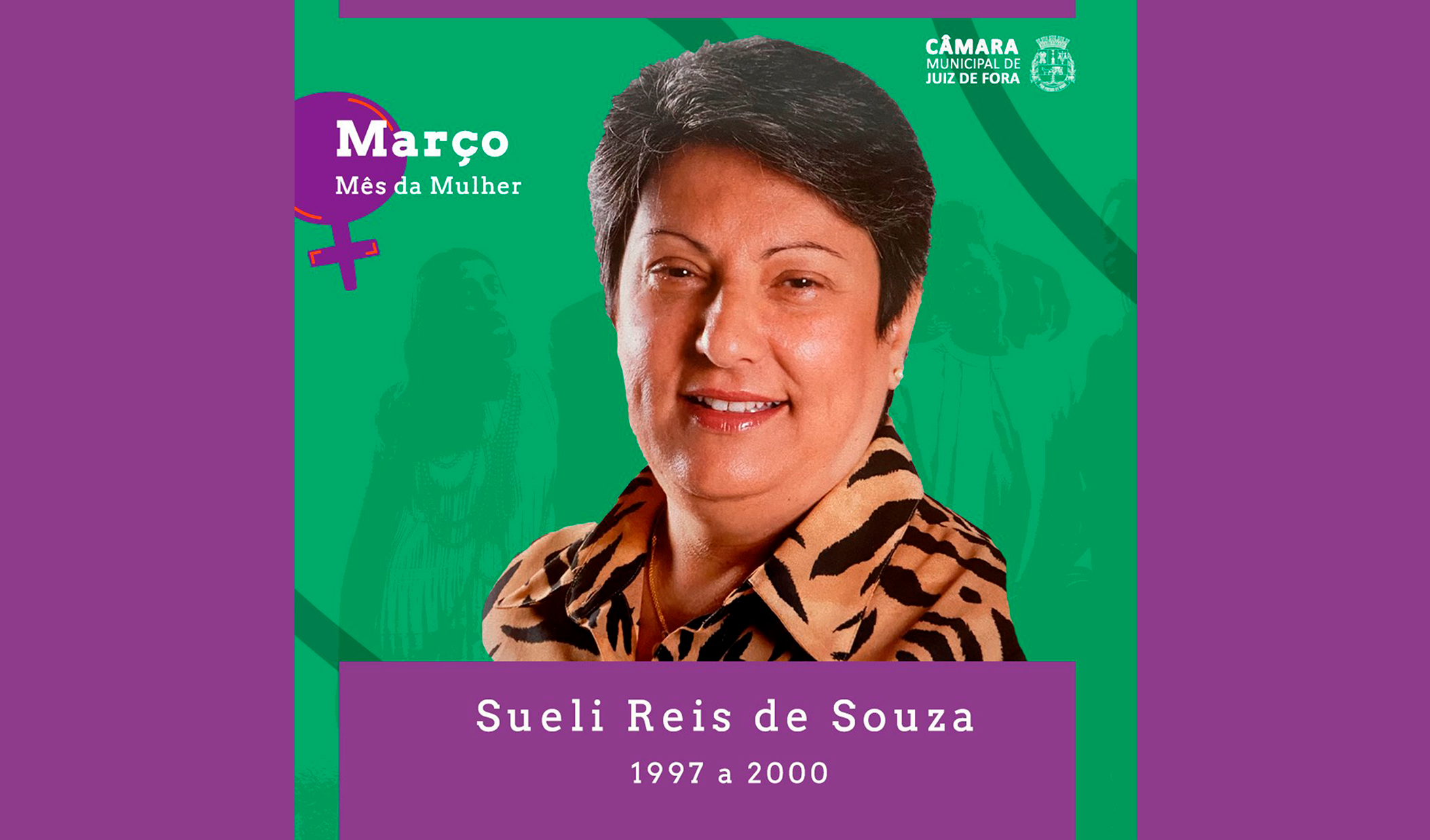 Março Mês da Mulher - Câmara relembra Sueli Reis, que também foi secretária municipal em diversas pastas (11/03/2021 00:00:00)