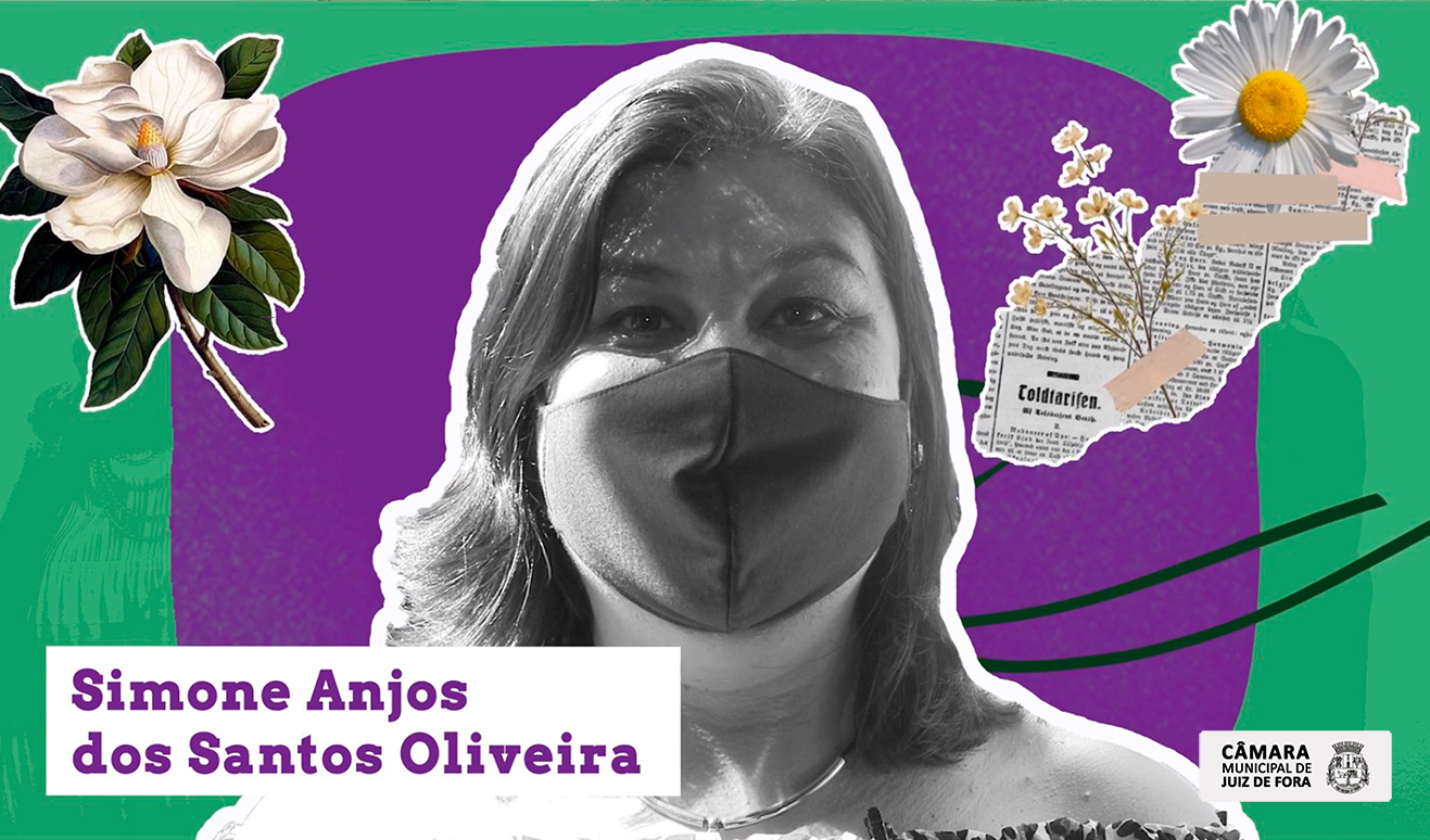 Março Mês da Mulher - Conheça Simone Anjos dos Santos Oliveira, homenageada na  Menção Honrosa Vereadora Vera Faria  (22/03/2021 00:00:00)