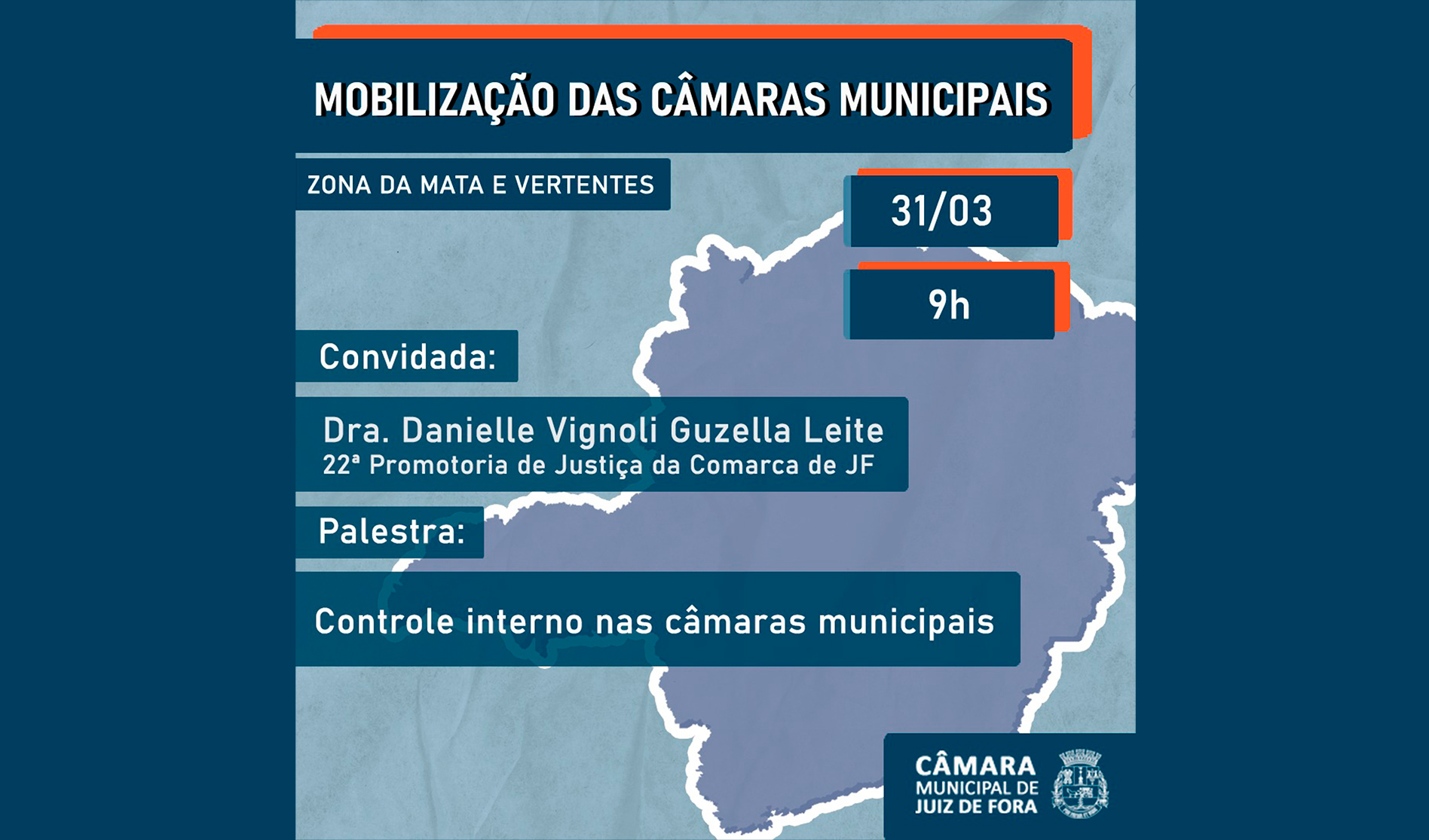 Câmara promoverá encontro on-line de câmaras da Zona da Mata e Vertentes com palestra de representante do Ministério Público (30/03/2021 00:00:00)