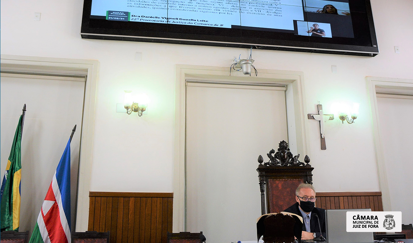 Câmara realiza evento com 50 cidades e a presença de representante do Ministério Público em palestra sobre Controle Interno  (01/04/2021 00:00:00)