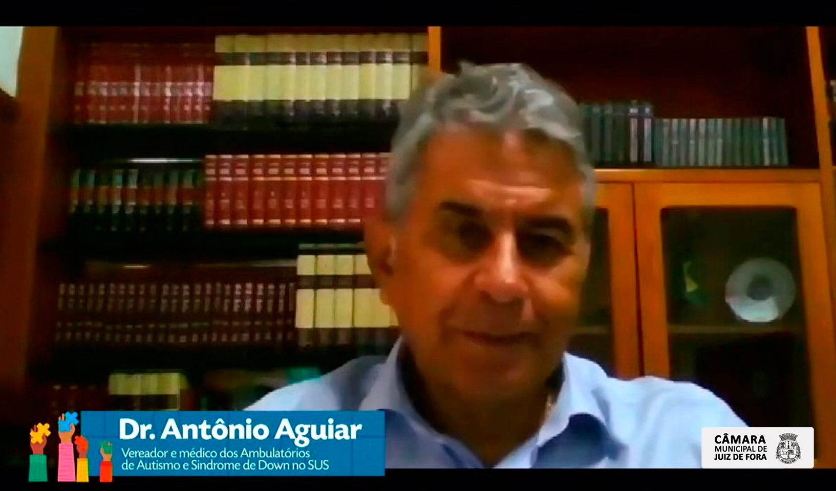 Semana de Conscientização do Autismo 2021 - Dr. Antônio Aguiar ministra palestra sobre a “Epidemiologia do autismo” (02/04/2021 00:00:00)