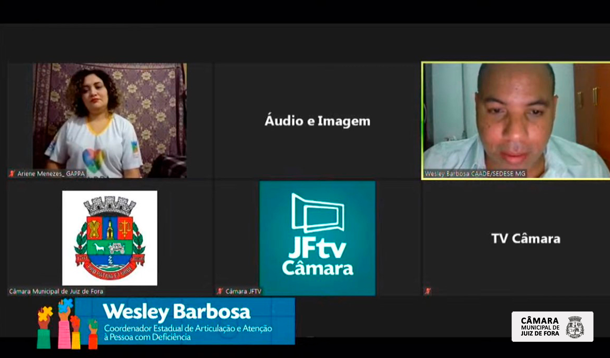 Semana de Conscientização do Autismo 2021 - Wesley Barbosa discute os avanços das políticas públicas voltadas ao TEA (06/04/2021 00:00:00)