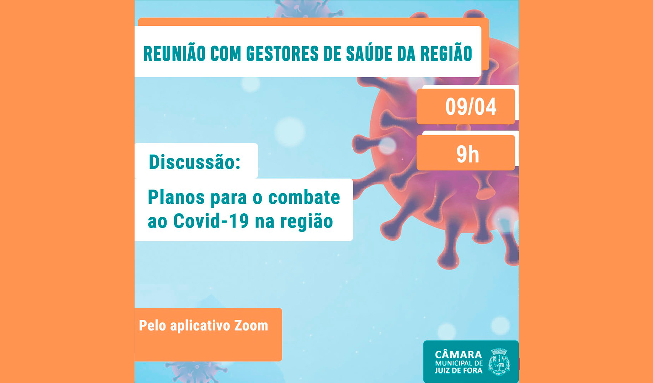 Câmara promoverá reunião com gestores municipais de saúde para enfrentamento regional contra à COVID-19 (07/04/2021 00:00:00)