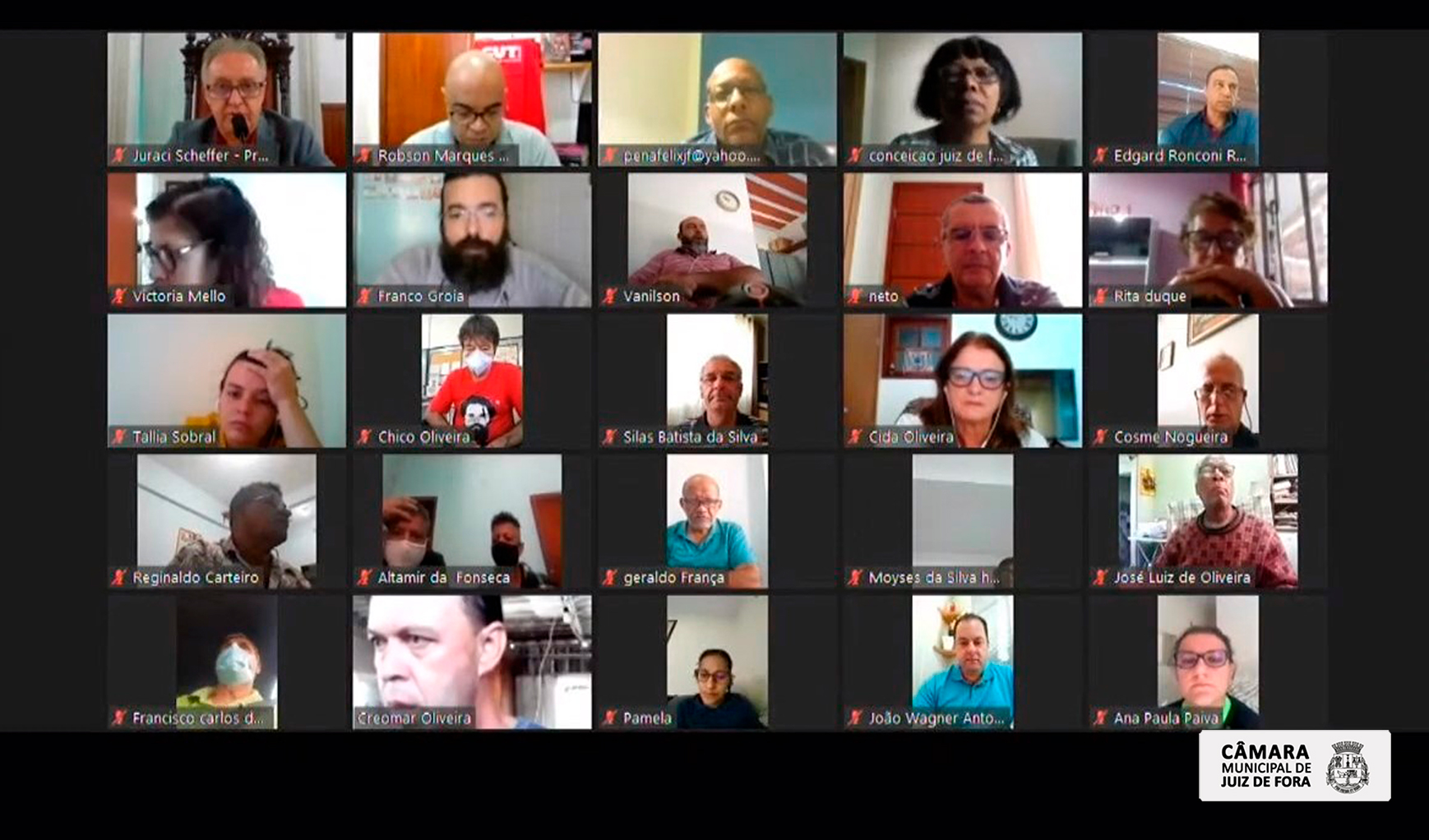Câmara discute com entidades sindicais a situação de trabalhadores durante a pandemia (15/04/2021 00:00:00)