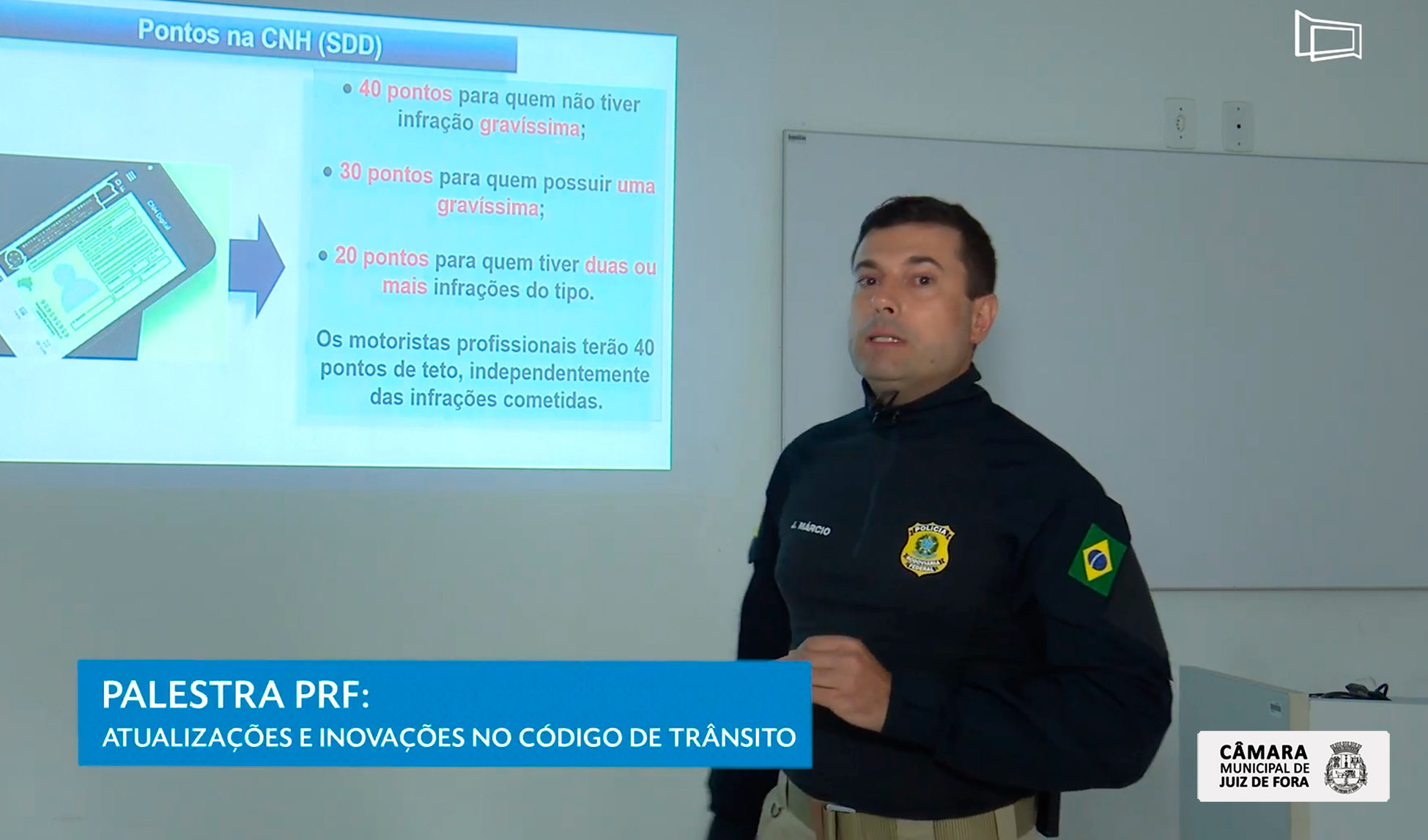 Semana de Segurança Pública 2021 - Polícia Rodoviária Federal apresenta as atualizações e inovações do código de trânsito (15/04/2021 00:00:00)