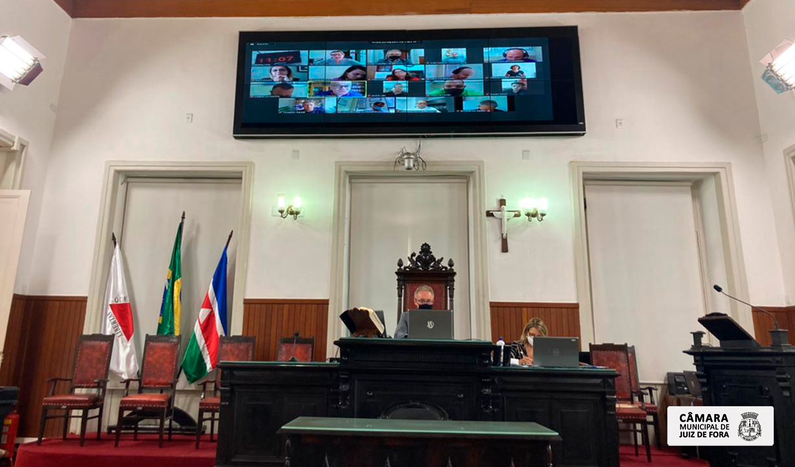 Câmara Municipal inicia as reuniões do quarto Período Legislativo (16/04/2021 00:00:00)