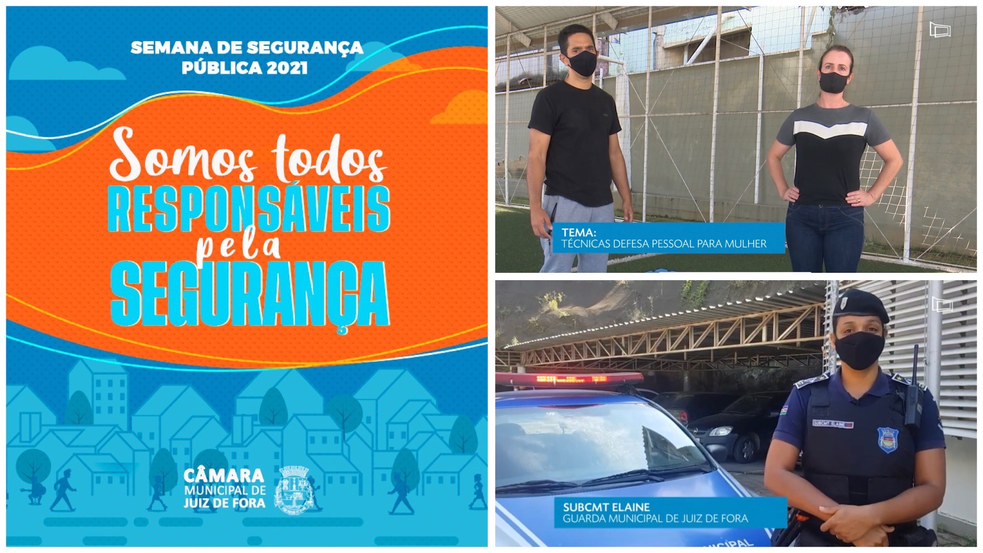 Semana de Segurança Pública 2021- A Guarda Municipal atua na proteção e combate à violência contra a mulher e recebe denúncias (16/04/2021 00:00:00)
