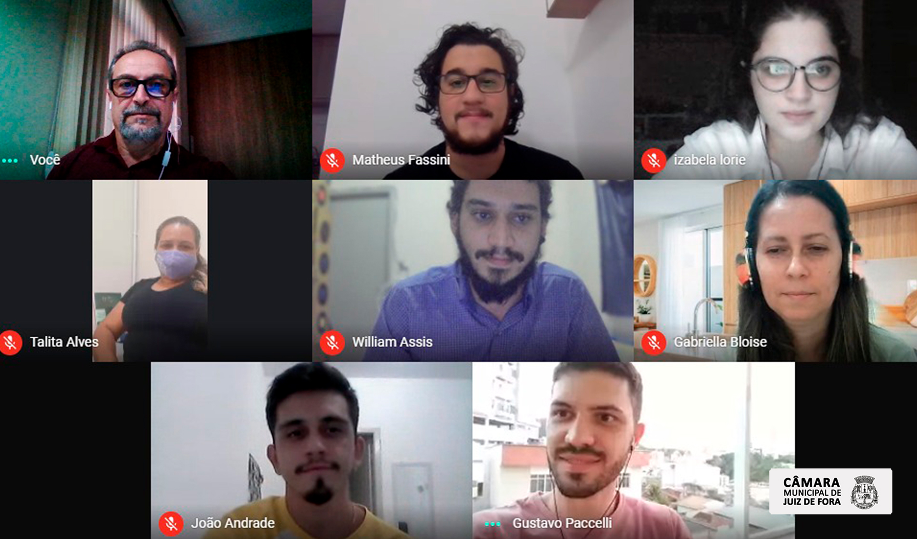 Câmara coordena ações regionais para continuidade do Parlamento Jovem em 2021 (19/04/2021 00:00:00)