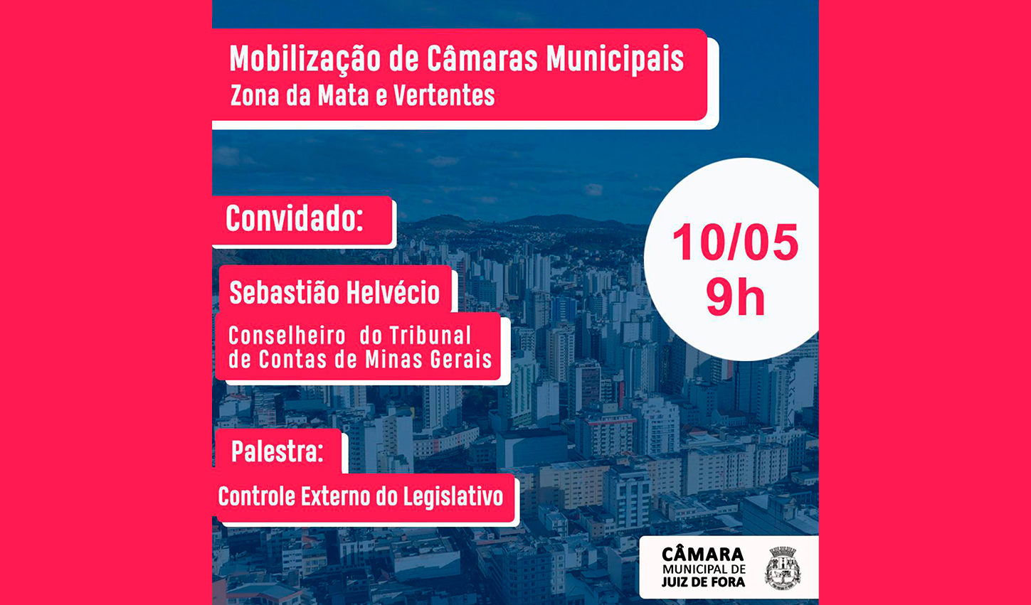 Câmara promoverá encontro regional com palestra sobre controle externo com representante do Tribunal de Contas do Estado (07/05/2021 00:00:00)