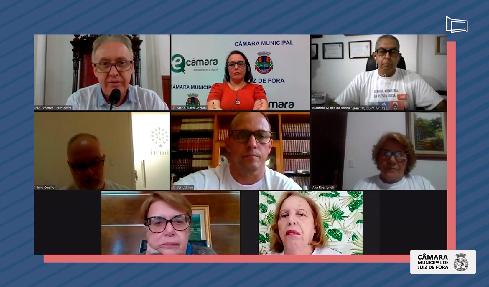 Semana Municipal da Pessoa Idosa - Roda de Conversa discutiu as condições de envelhecimento em Juiz de Fora (10/05/2021 00:00:00)