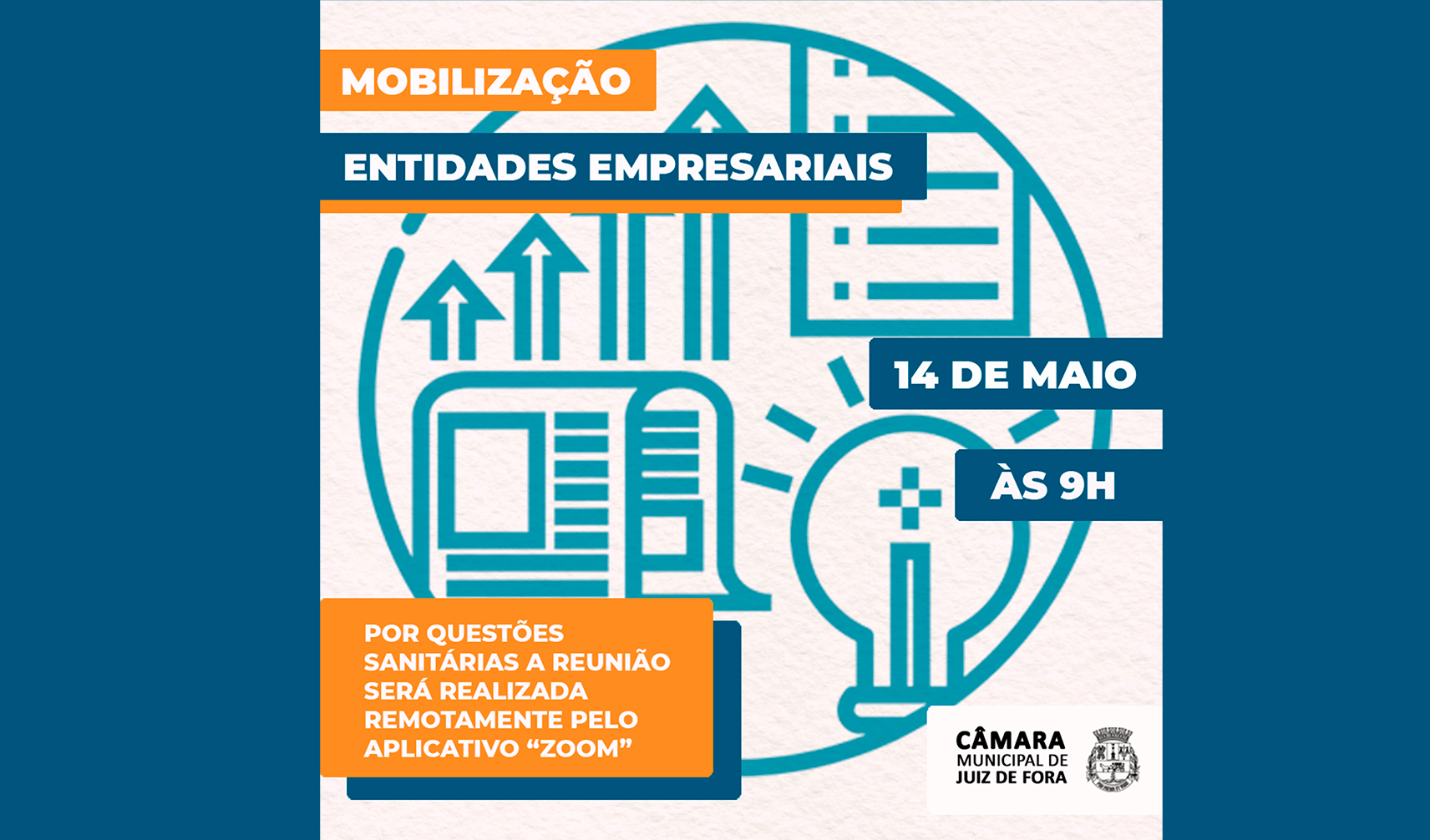 Câmara realizará encontro com empresários e entidades empresariais   (13/05/2021 00:00:00)