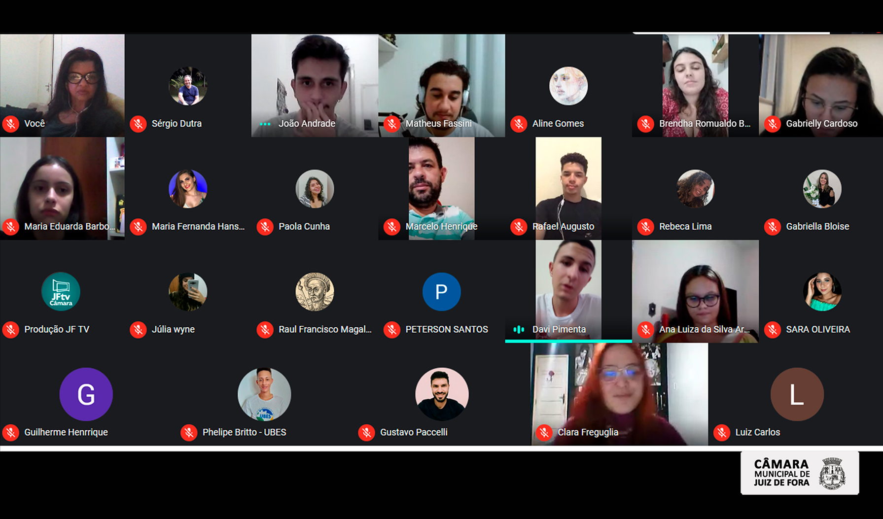 Câmara inicia etapa de oficinas do Parlamento Jovem de Minas 2021 (27/05/2021 00:00:00)