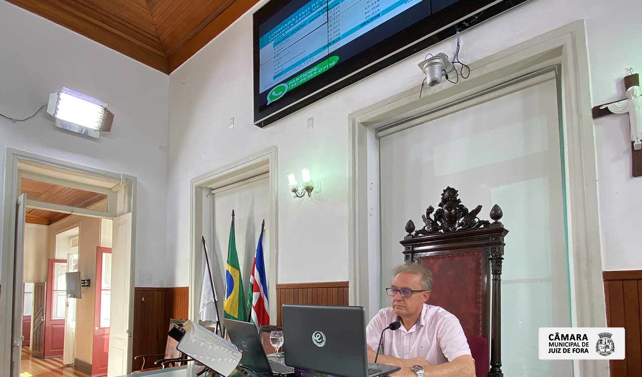 Câmara sedia Audiência Pública sobre o desempenho fiscal do município e questiona dados fiscais durante a pandemia (28/05/2021 00:00:00)