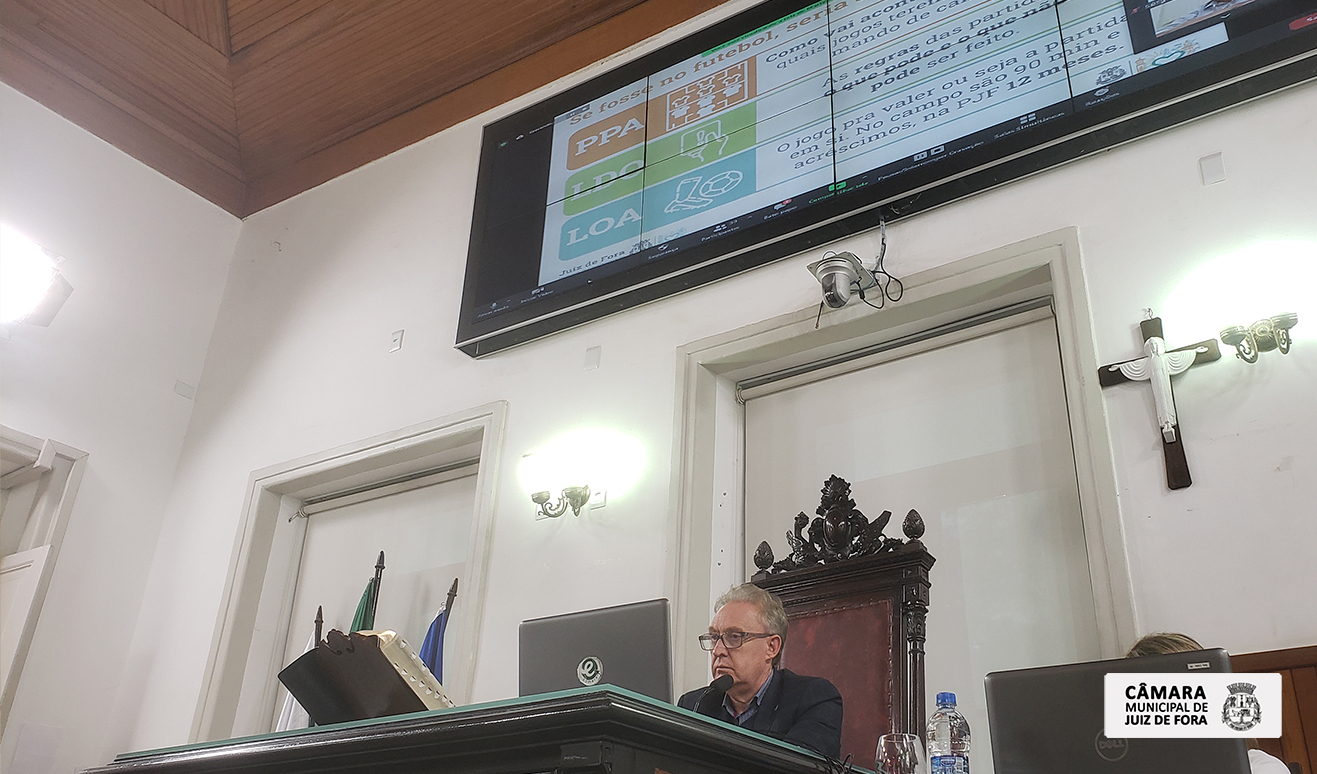 Câmara promove curso de Orçamento Público Municipal e discute o pagamento de emendas parlamentares com o Executivo (17/06/2021 00:00:00)