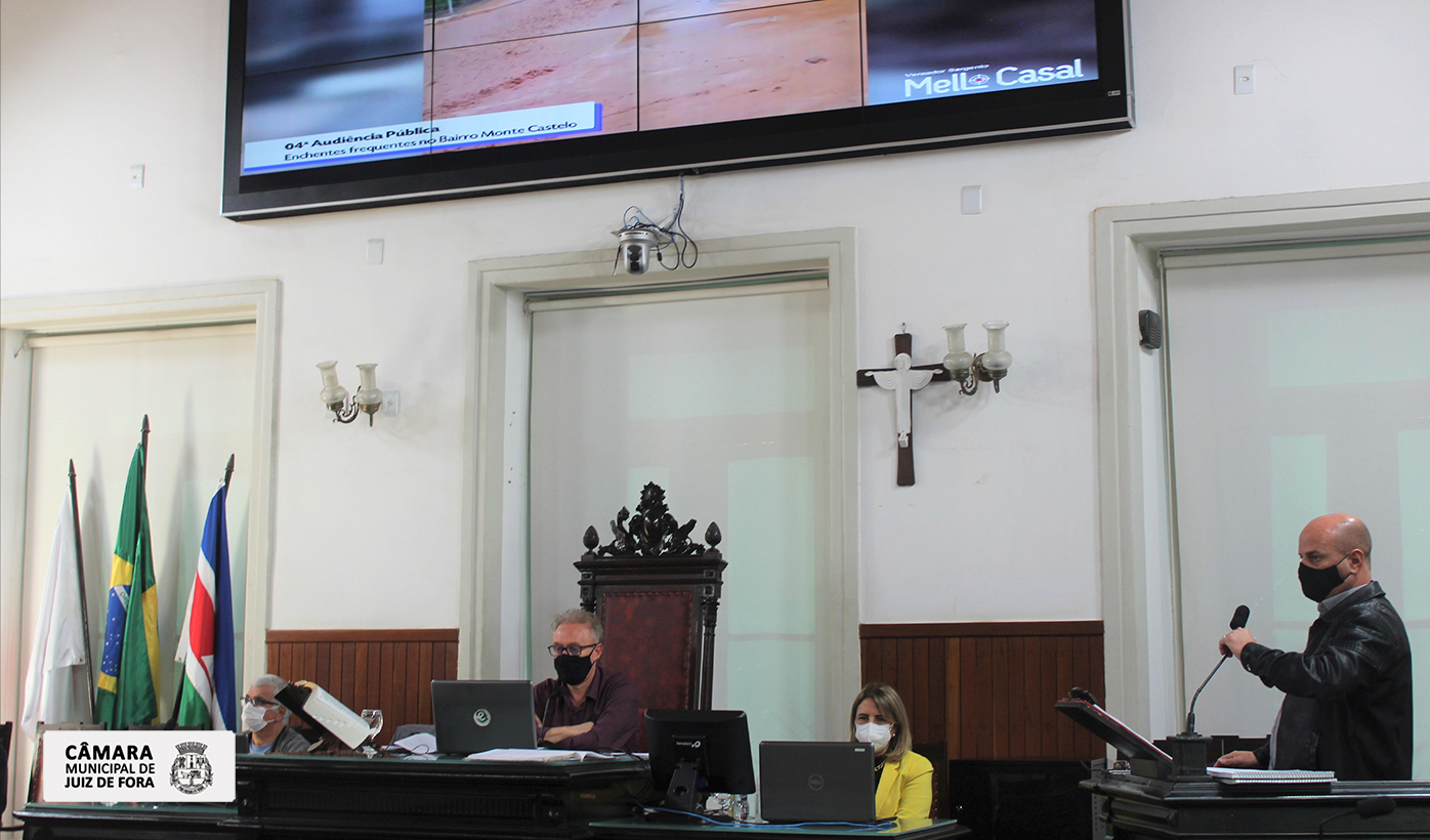 Vereadores cobram intervenções contra enchentes na região do Monte Castelo em Audiência Pública (29/06/2021 00:00:00)