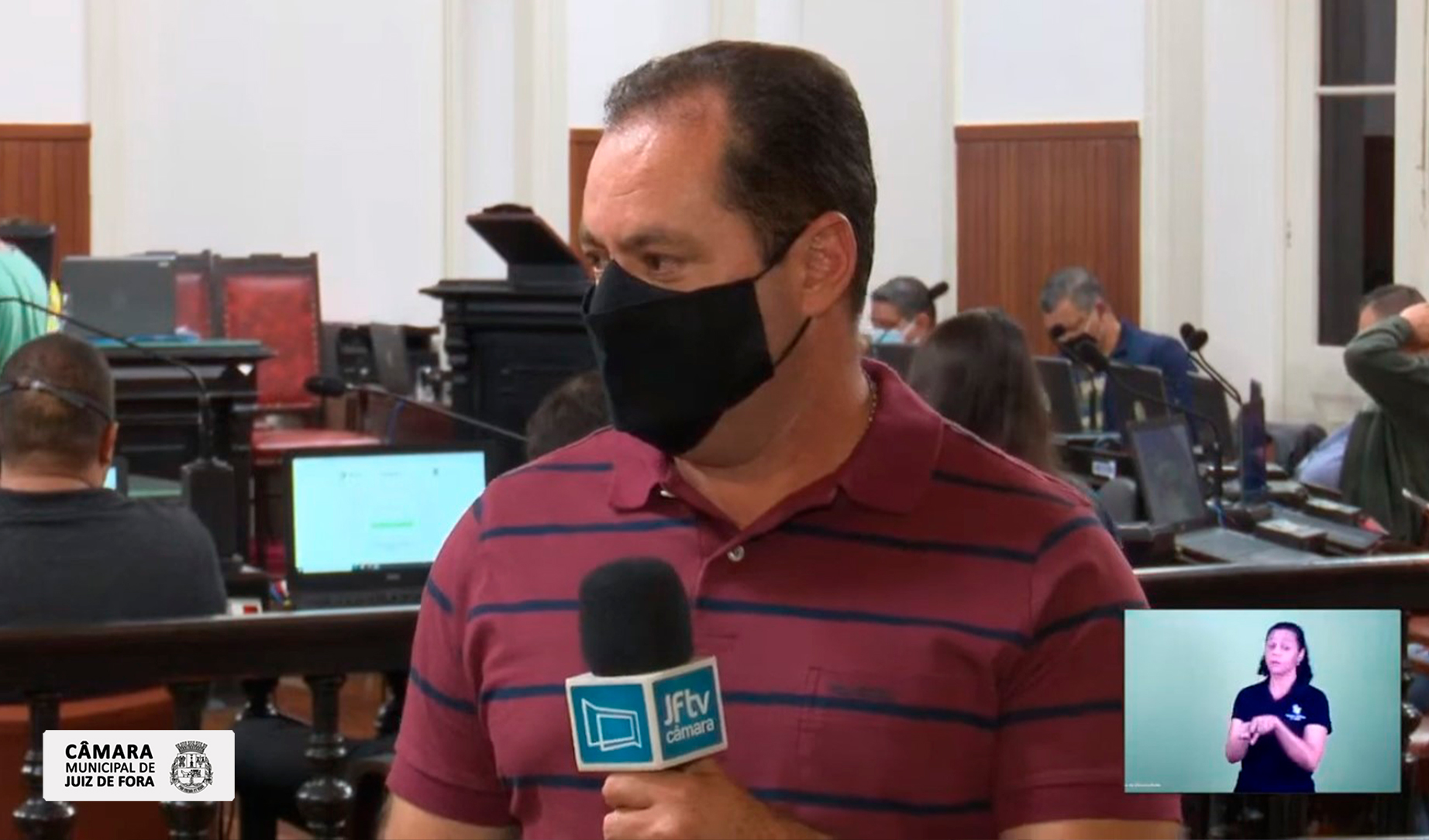 João Wagner explica em vivo da JFTV Câmara os trabalhos para as mudanças no Museu Mariano Procópio (30/06/2021 00:00:00)