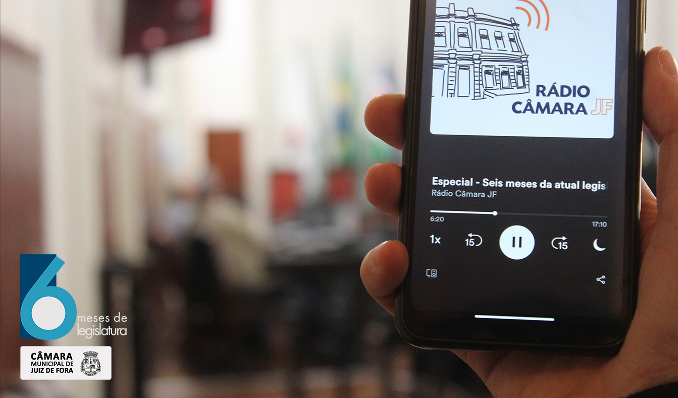6 meses de legislatura - Câmara lança resumo do primeiro semestre de trabalho em formato de podcast (05/07/2021 00:00:00)
