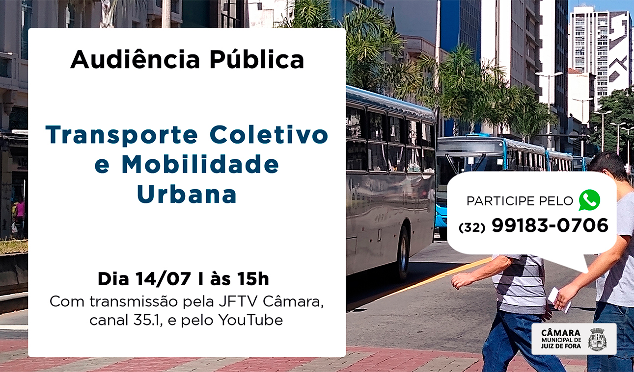 Câmara promoverá Audiência Pública para debater a situação do transporte coletivo e a criação de uma empresa municipal (13/07/2021 00:00:00)