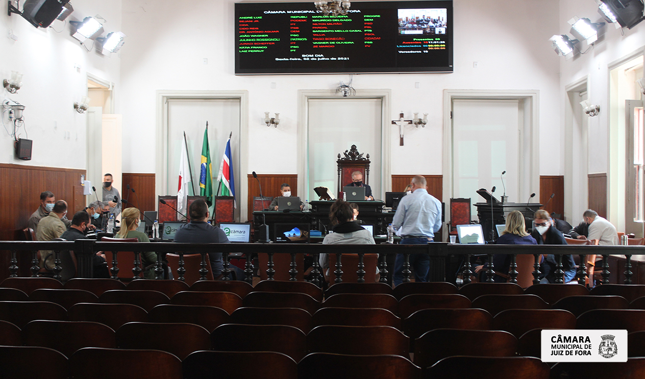 Vereadores aprovam projeto de lei que impede a cobrança de ISS em duplicidade para empresas de publicidade (20/07/2021 00:00:00)