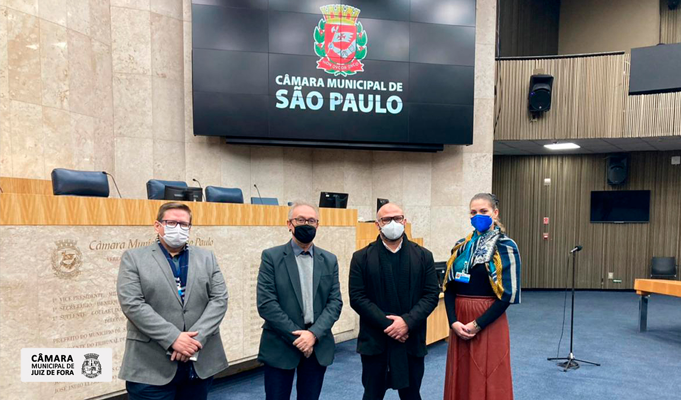 Presidência realiza visita técnica à Câmara Municipal de São Paulo em busca de parcerias e capacitação (30/07/2021 00:00:00)
