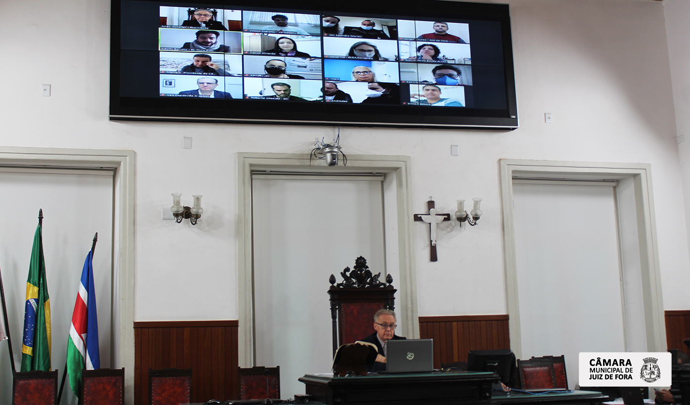 Câmara Municipal de Juiz de Fora realiza reunião da Frente Parlamentar em Prol da Educação Legislativa  (06/08/2021 00:00:00)
