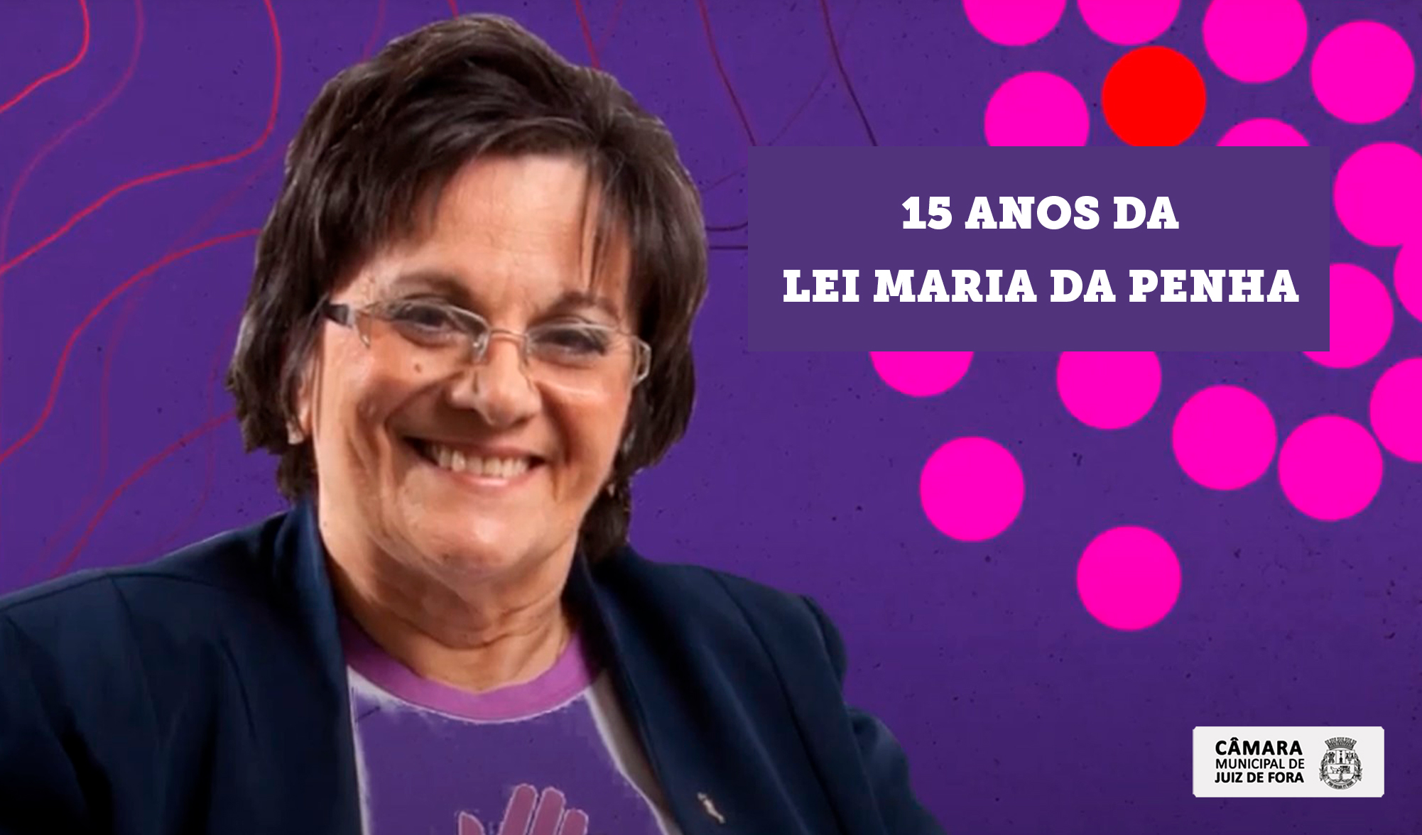 Agosto Lilás - Câmara divulga pílula sobre a Lei Maria da Penha (09/08/2021 00:00:00)