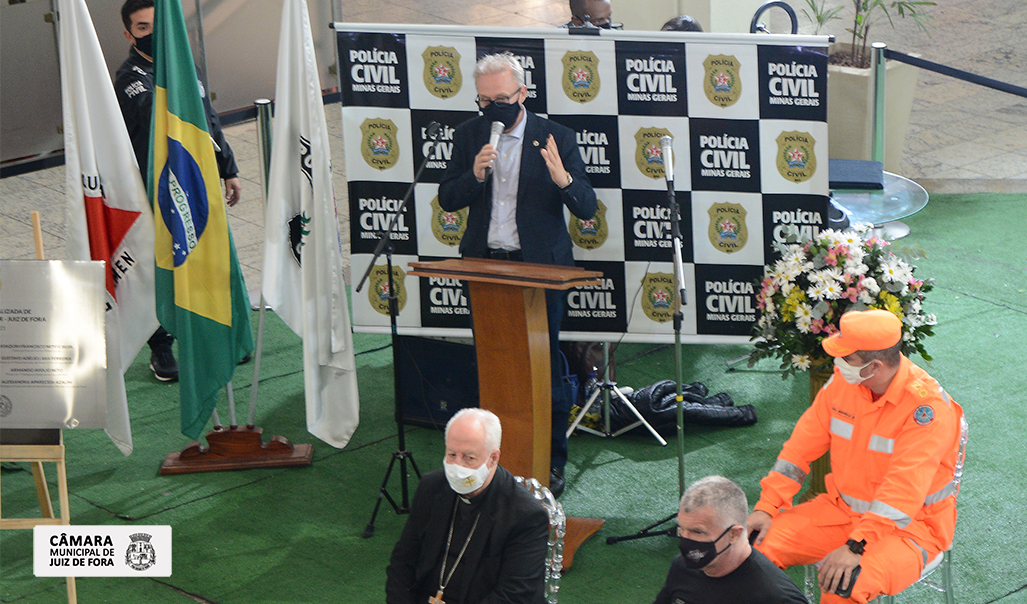 Câmara participa de inauguração da Delegacia Especializada de Atendimento à Mulher da Polícia Civil (09/08/2021 00:00:00)