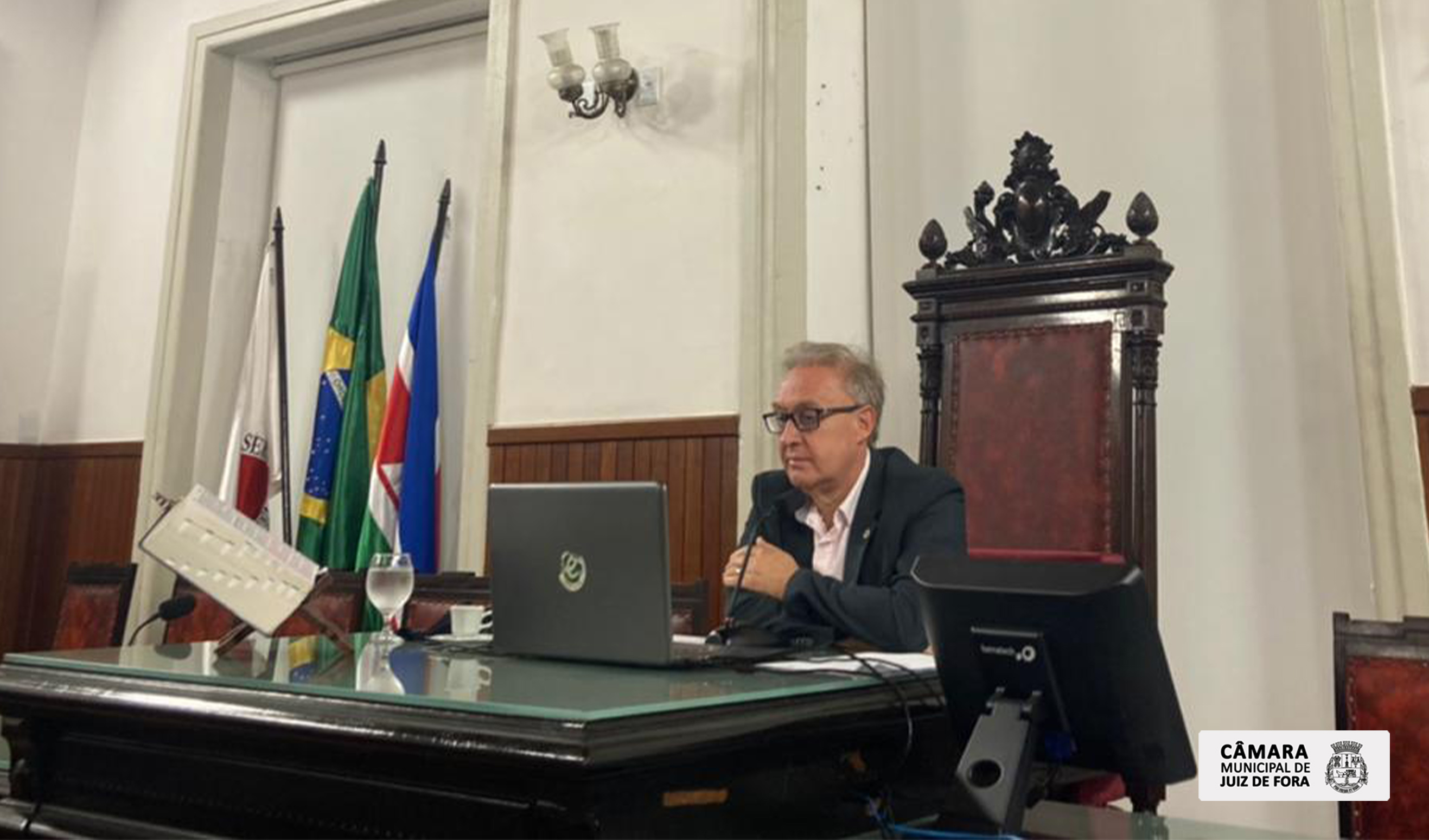 Presidente da Câmara, Juraci Scheffer, participa da abertura da 11ª Conferência Municipal de Assistência Social  (16/08/2021 00:00:00)