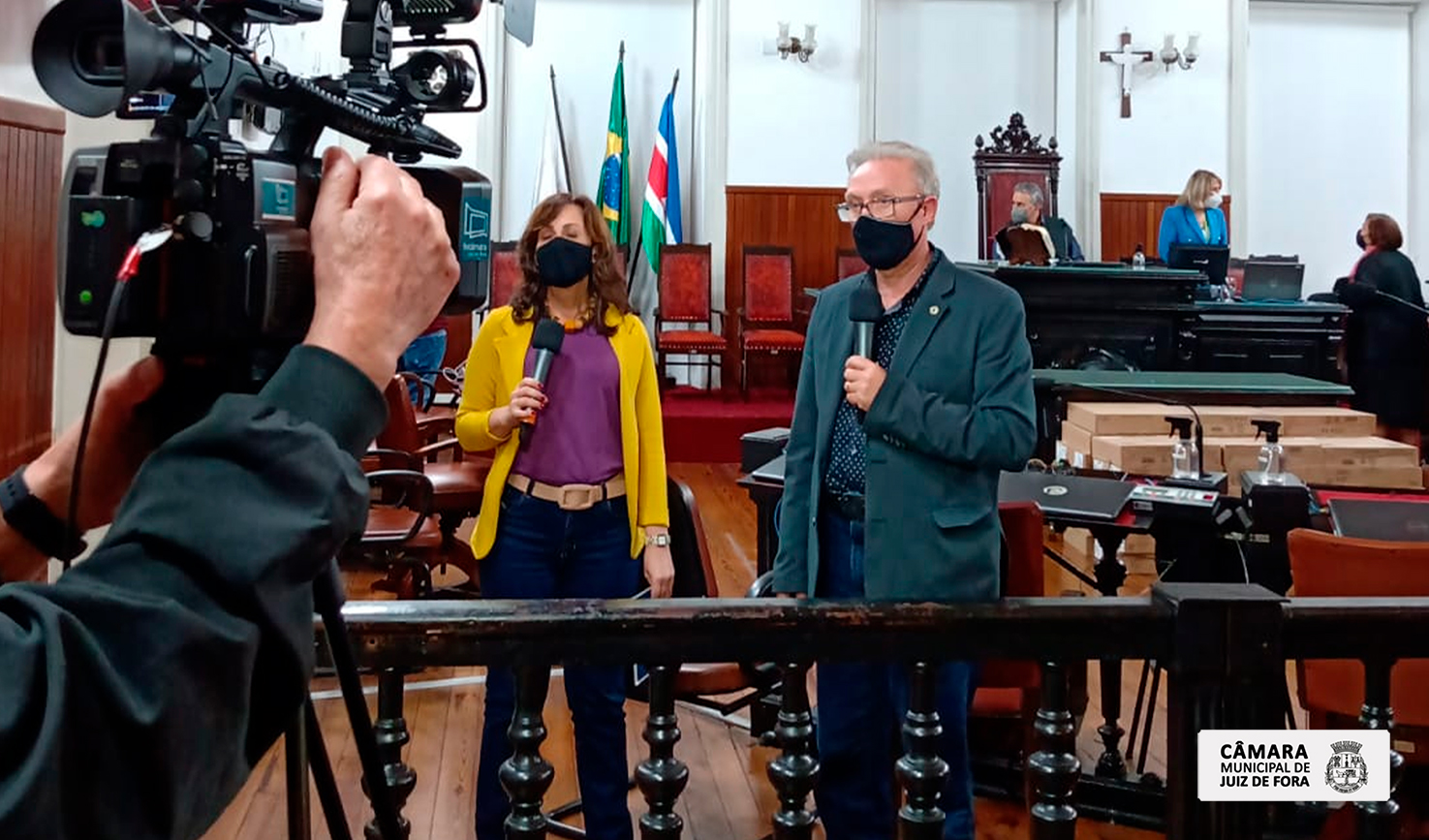 Juraci Scheffer destacou, em entrevista ao vivo, o retorno das Audiências Públicas e do espaço de debate na Câmara Municipal de Juiz de Fora (17/08/2021 00:00:00)