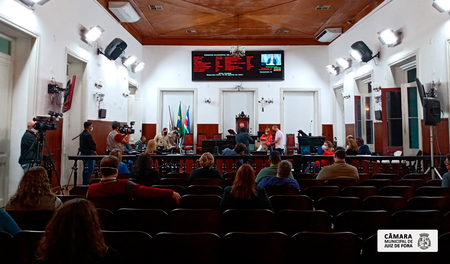 Câmara recebe Mensagens do Executivo para discussões e deliberações (18/08/2021 00:00:00)