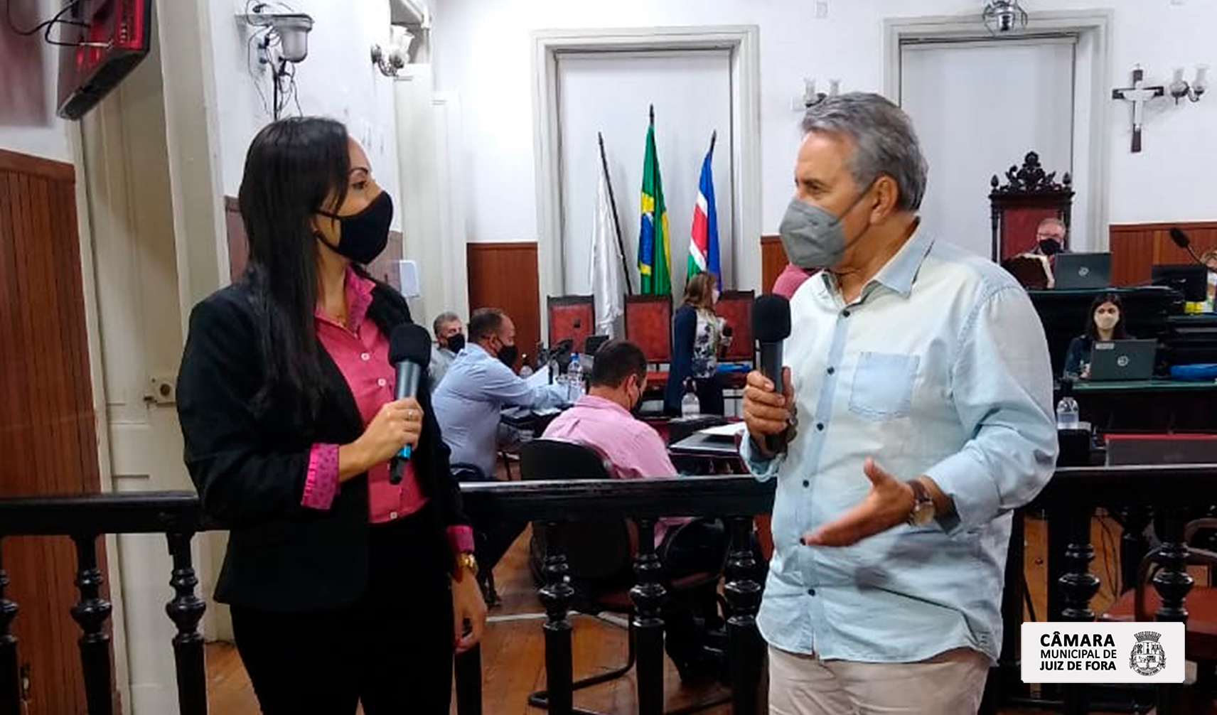 Em entrevista ao vivo, vereador Dr. Antônio Aguiar reforçou a importância do PL aprovado que proíbe a nomeação de condenados por violência contra a mulher (20/08/2021 00:00:00)