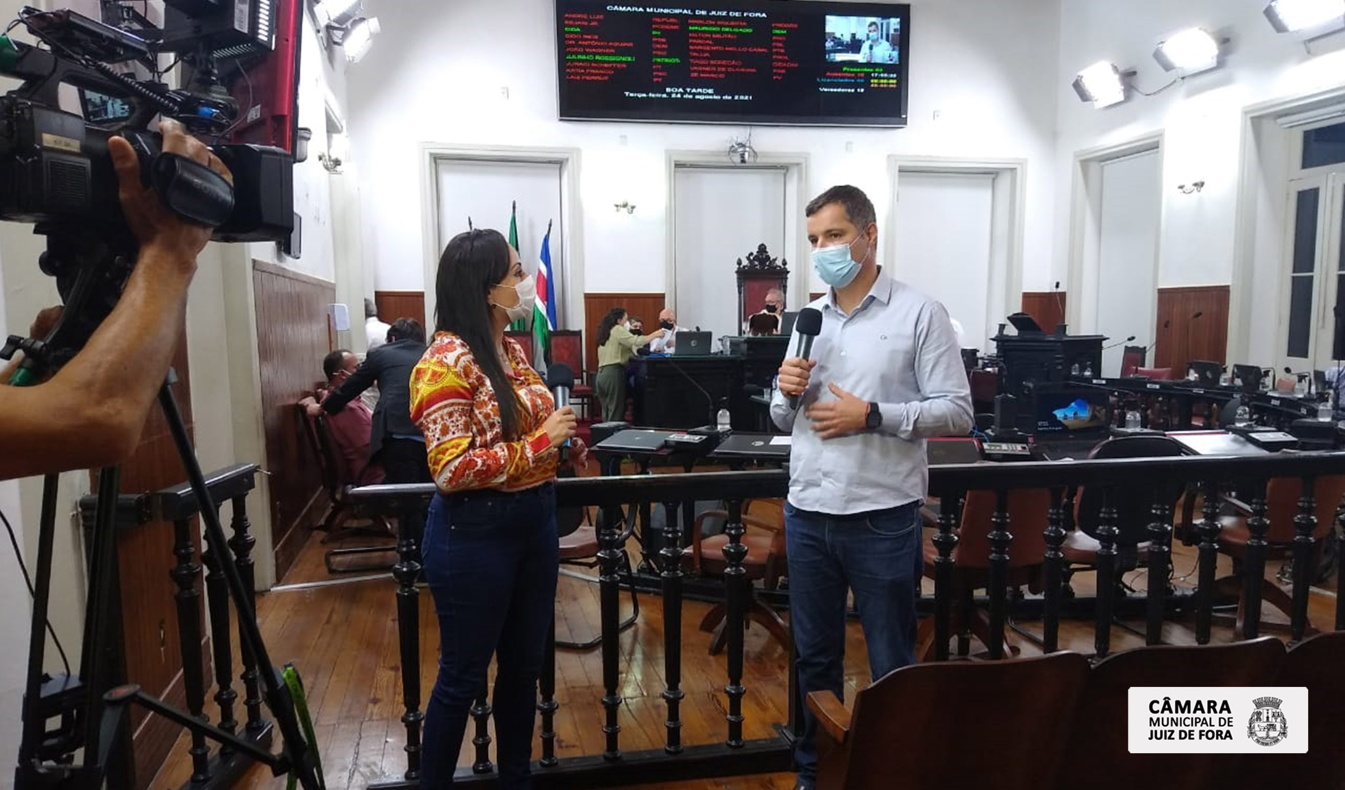 Em entrevista ao vivo, Marlon Siqueira destacou a necessidade de políticas públicas para o ciclismo em JF  (25/08/2021 00:00:00)