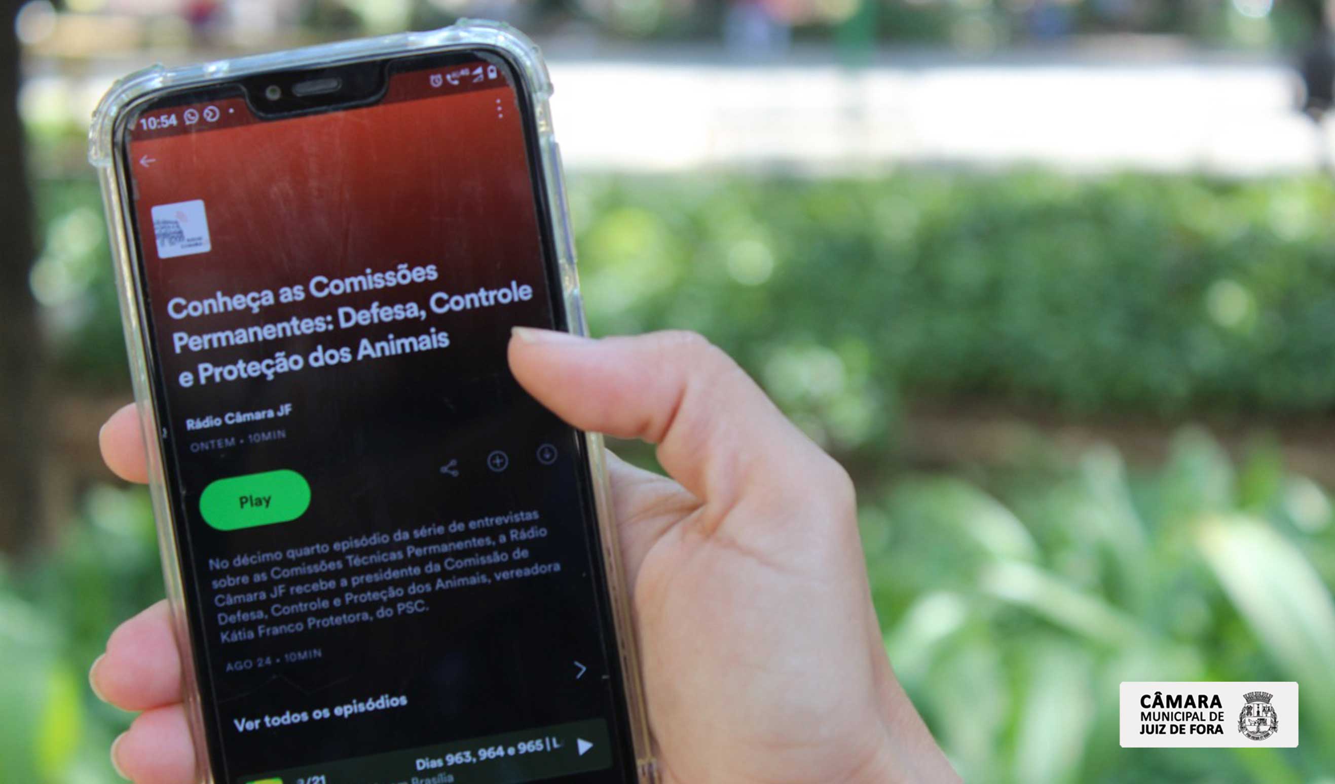 Podcast da Rádio Câmara JF apresenta a Comissão de Defesa, Controle e Proteção dos Animais  (27/08/2021 00:00:00)