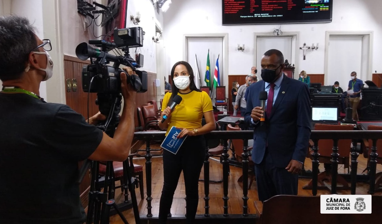 Em entrevista à JFTV Câmara, Nilton Militão destacou as principais medidas de enfrentamento às enchentes  (22/09/2021 00:00:00)